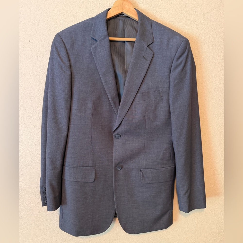 Pronto Uomo Grey 3-Piece Suit